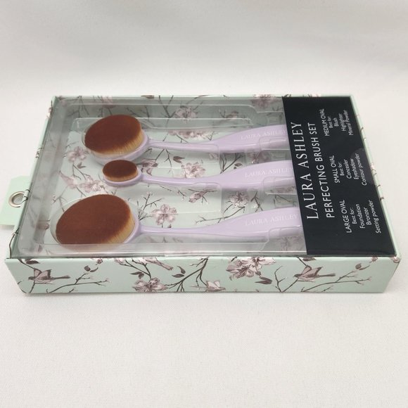 Laura Ashley Perfecting Brush Set Large Oval/Small Oval/Medium Oval - Picture 4 of 15